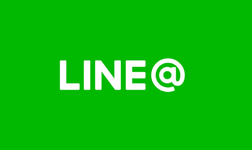 How does the Line app identify targeted customers?